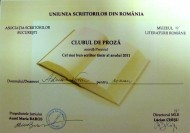 Diploma Club Proza 2011